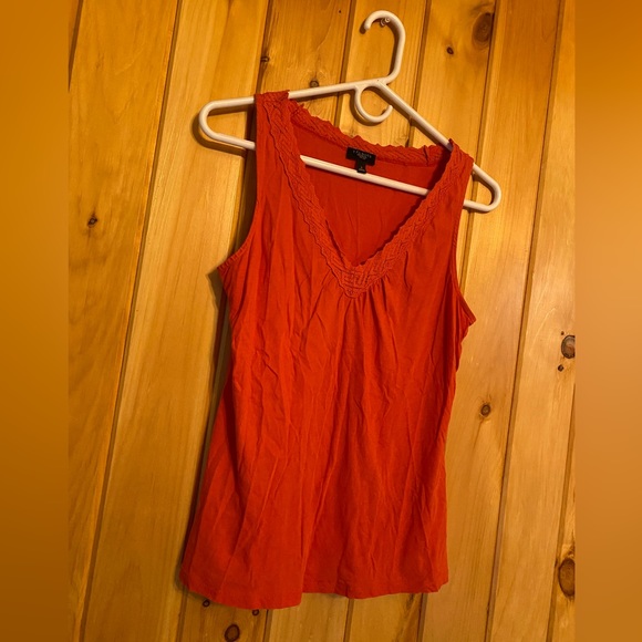 Talbots Petite Women’s Coral Tank Top - Picture 2 of 6
